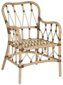 Кресло тъкано в естествен цвят – Ixia