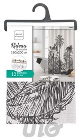 Завеса за душ 180x200 cm Cocoty – douceur d'intérieur