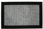 Подложка за сервиране, текстил с кант 30x45см. черна CN-(5510-4) - Horecano