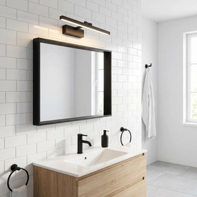 LED аплик за баня  APP1866-1W 40 cm Black
