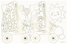 Хартиени подложки за хранене в комплект 8 бр. 28x42.5 cm Happy Icons – Meri Meri