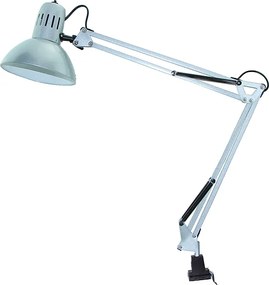 Настолна лампа PENNA, сребро, 1хE27