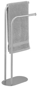 Стойка за кърпи от неръждаема стомана в матово сребрист цвят Levante – Wenko
