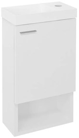 Бял стенен шкаф без мивка 30x53 cm Latus Xi – Sapho