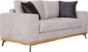 Двуместен диван Dysine-Бежово