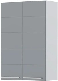 Висящ шкаф Hudson V9-60-2K-White - Gray