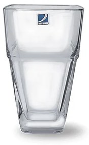 Vitrum - Стъклена ваза висока h20см RONDO VM-1249000