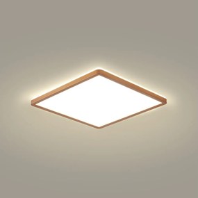 Brilagi - LED таванно осветително тяло за баня ULTRA SLIM LED/18W/230V 30x30 cm розово злато IP54