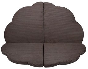 Кафяво детско килимче за игра 160x160 cm – Meowbaby