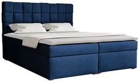 Тапицирано легло Malmo Box-Blue-160 x 200