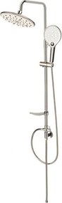 Душ система без смесител, с пита, слушалка и шлаух BG 8857+2316W+7324W НИЦА