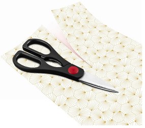 Бели и жълти декоративни тапети за мебели Hexoka - Ambiance