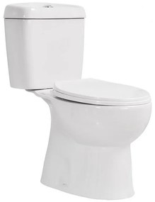 Моноблок ICC 6236 S НОВ, Inter Ceramic, седалка и капак, порцелан, бял, 75.5x67.5x35.5см