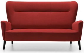 Диван Previous 3-местен-Red-Black