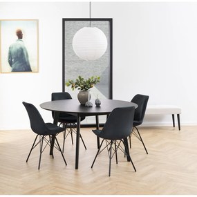 Тъмно сив трапезен стол Eris - Actona