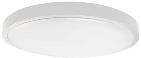 LED баня плафон 18W 230V IP44 3000K Ø25 см бял