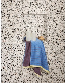 Синя и лилава памучна кърпа Dora, 50 x 100 cm - Hübsch