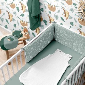 Еластичен муселинов чаршаф за детско креватче 60x120 cm – Bébé Douceur