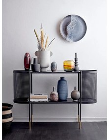 Черна метална ваза , височина 20,5 cm Itamar - Bloomingville