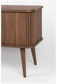 Кафяв скрин с чекмеджета и плъзгащи се врати Barbier - Zuiver