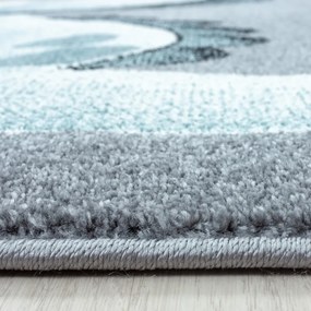 Синьо-сив детски килим 140x200 cm Bambi – Ayyildiz Carpets