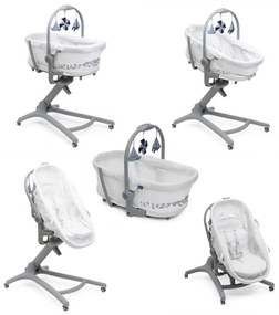 CHICCO Мултифункционално кошче 5в1 BABY HUG PRO WHITE CREAM