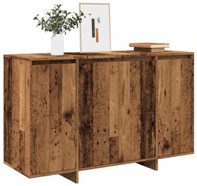 856792 vidaXL Шкаф за хранене Old Wood 120x41x75 cm Инженерна дървесина