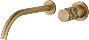Тоалетна стенен кран Oso Eurorama-бронз
