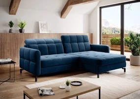 Ъглов диван Lorette-Mple Dark-Right