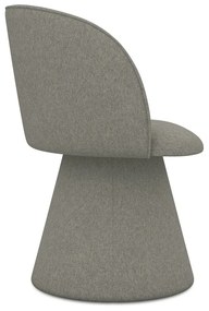 Сив тапициран трапезен стол Maia – Makamii