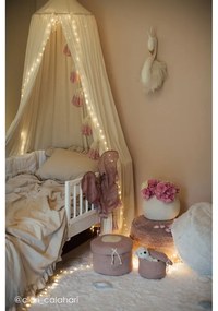 Кремав ръчно изработен памучен детски килим подходящ за пране 140x200 cm Kim – Lorena Canals