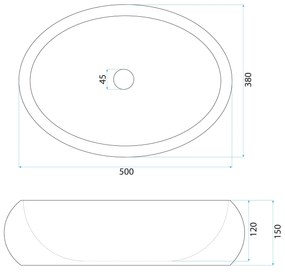 Умивалник за плот Mika Black