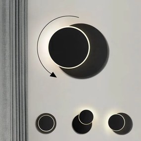 СТЕННА ЛАМПА LED LHJ082-W BLACK