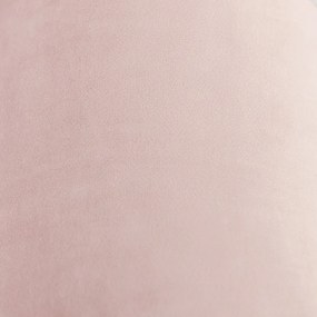 Абажур от кадифе розов 20/20/20 със златен интериор