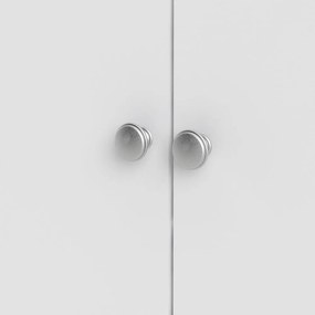 Бял гардероб 150x199 cm Madrid – Tvilum