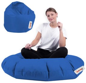 Градински пуф Iyzi 100 Cushion Pouf, цвят Син