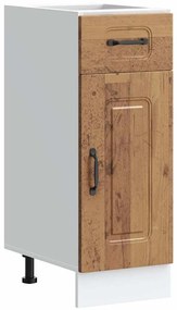 853945 vidaXL Кухненски шкаф Porto, старо дърво, инженерно дърво