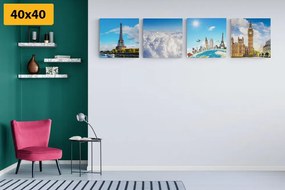 Комплект картини – Известни забележителности на света