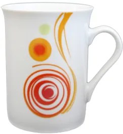 Чаша порцелан 9oz с декор 29B113