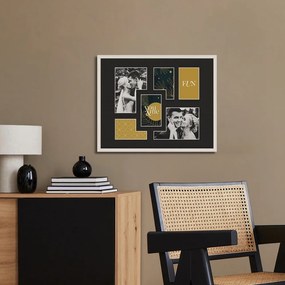 Рамка 42x52 cm Kyoto Black - Styler