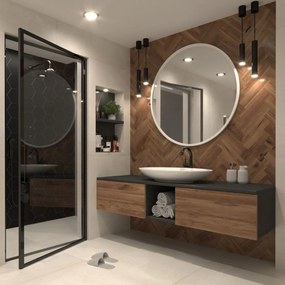 Огледало Grace-Leuko-Диаметър: 100 cm