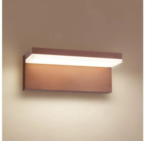 Brilagi - LED външно стенно осветително тяло TESSI LED/10W/230V кафяво IP54