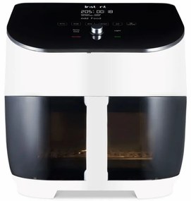 Фритюрник с горещ въздух Instant Pot Vortex Plus Clearcook 140319601, 1700W, 5.7 л, 6 програми, 35-205C, Вътрешно осветление, Бял