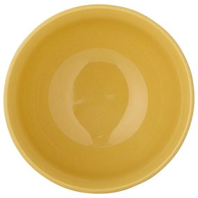 Жълта/кремава глинена детска купичка ø 13,5 cm Celebrate – Bloomingville Mini