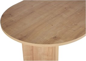 Трапезна маса от декор от дъб 90x200 cm Sabella – Kalune Design