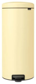 Кош за боклук с педал Brabantia NewIcon 1008852, 30 л, Плавно затваряне, Противоплъзгаща основа, Жълт