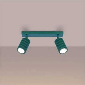 Brilagi - точково осветително тяло CRESTO 2xGU10/10W/230V тюркоаз