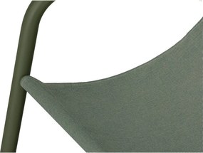 Зелен градински стол метален Nokk – noo.ma