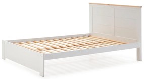 Бяло двойно легло 140x190 cm Akira - Marckeric