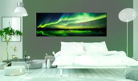 Печат върху платно - Green Sky 120x40